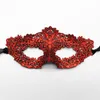 Maschera sexy in pizzo Maschera per gli occhi da donna Maschera per gli occhi in maschera Decorazioni Maschere per feste di Halloween Maschera di pizzo multi colore nuovo stile HHE1434