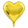 18" polegadas Hear Forma Foil Balloon 18 cores Quarto amantes festa de aniversário do casamento do bebê Decoração Balões de ar inflação
