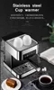 Machine à café expresso 20 BAR Machine à café semi-automatique à vapeur haute pression Machines à café à bulles de lait EU