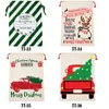 Quente 40 estilos Drawstring de lona de Natal 50 * 70 bolsa de saco Santa Sack sacos presentes decorações de Natal