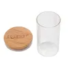 Dikke Glas Droog Herh Container voor Luchtdichte Seal Opslag Glas Cut Tabak Jar Siliconen Seal Ring Deksel Glas Stash Fles Doos