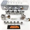 VINTAGE CHROME TUNERS Electric Guitar Machine Heads Tuners For ST & TL Guitar OR Similar WJ-55 Silver Tuning Pegs