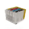 2 SETS LOT 702 702XL REFILLABLE INK CARTRIDGE FÖR EPSON WF-3720 WF-3725 WF-3730 WF-3733 Skrivare utan CHIP250B