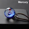 Tiny Universe Crystal Necklace Galaxy Glass Ball Pendant Necklace Jewelry Gift H9288s