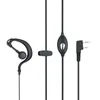 Walkie Talkie Radio Portable Ham Two Way Earpiece Accessories Earphone Black Ear-Hook For BaoFeng UV5R Series