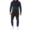 Männer Sportswear Zwei Stück Set männer Casual Mit Kapuze Sport Tragen Männer der Trainingsanzug Training Schweiß Anzug Männer Track Anzug # g3