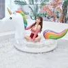 Materasso float unicorno materasso di nuoto in circolo gonfiabile giocattoli da piscina per adulti in spiaggia materasso ad aria 3442394