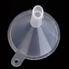 Plástico pequeno mini funnels difusor líquido frasco de perfume laboratório de óleo para líquido químico mistura de óleo de óleo de perfume atacado