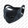 Nuova maschera per il viso Protezione anti-inquinamento attivata Maschere per attrezzi da esterno Uomo Donna Maschera per goccioline antipolvere con filtro per il ciclismo
