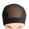 Hårtillbehör verktyg Wig Cap Elastic Hair Net Hair Special Wigs Tool Headwear Two Styles Caps Black Color 10Pieceslot1462840