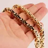 5mm Box Byzantine Chain Stainless Steel Men's Necklace Bracelet Chain 7 -40 282f