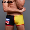 Nuovo marchio Boy Boxer Slip uomo Sexy Costume da bagno sexy design creativo Surf Trunks Maillot De Bain abbigliamento da spiaggia Moda