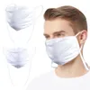 Créativité doux coton masque suspendu cou à la mode réutilisable tissu lavable bouche masque enfants adultes PM2.5 masques