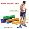 Resistance Bands Natural Latex Pull Up Physio Fitness CrossFit Loop Rubber Band Bodybulding Yoga ￖvning 208CM1