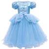 Bebé 2020 niña vestir niños baile princesa disfraz para niñas Halloween cumpleaños fiesta Cosplay vestidos niños ropa