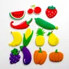 Manufacturer Custom PVC Magnetic Refrigerator Magnets Fruit Pattern Refrigerator Sticker Strong Magnetic Fridge Magnets