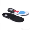 Unisex Orthotic Arch Support Sport Shoe Pad Runn gel insoles 삽입 쿠션 충격 흡수기 훈련 남성 여성을위한 Eva insoles