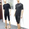 sous-vêtement d'entraînement de gymnastique pour stimulateur musculaire sans fil combinaison de corps ems 47% lyocell 44% polyamide 9% élasthanne