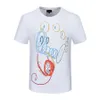 T-shirt da uomo Designer Mens Lettera Stampa T-shirt 3D Moda Estate Alta qualità Top manica corta Tee Abbigliamento da uomo Abiti di lusso Paris Street W86U