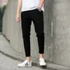 Jantour Frühling Sommer Casual Hosen Männer Baumwolle Slim Fit Chinos Knöchellangen Hosen Mode Hosen Männliche Marke Kleidung 27 201128