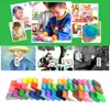 50 Renkler Fırın Pişirme Polimer Kil Modelleme Kil Kabarık Slimo Oyuncaklar Kabarık Slimo Kutusu Işık Hamuru Çocuklar için 201226