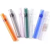 Clear Colored Hitter Pipe Hookah accessories Steamroller OG One Bat holder Glass Hand Pipes for tobacco herb