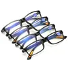 Reading Brillen Presbyopic Bril Clear Glass Lens Unisex Regless Anti-Blauw Lichtglazen Framesterkte 1.0 4.0 2021