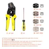 Professional Wire Stripper Crimper Cable Cutter Automatic Multifunctional Terminal Stripping Crimping Pliers Tools