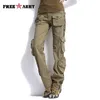 Marque Plus Taille Unisexe Cargo Casual Jogger Hommes Militaire Armée Vert Camouflage Pantalon Pantalon Tactique Kaki 201221
