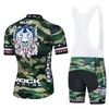 2022 ROCK RACING Wielertrui Set MTB Uniform Heren Fietsen Kit Fiets Kleding Zomer Maillot Culotte218v