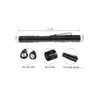 Hurtownie XPE LED Latarki Pocket Pocket Portable Latarka 1 Tryb 300LM Pen Lekki Wodoodporny Penlight z klipsem