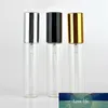 10ML Духи Стекло Spray Bottle Clear Sample стеклянных флаконах Портативный мини-спрей бутылки Atomizer с крышками