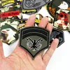 Gratis Verzending Custom Patches Opstrijkbare Patches Voor Kleding Motorfiets Biker Patches Geborduurde Badges Jas Accessoires Streep Sticker