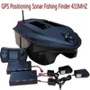 Profesjonalny pilot łódź rybacka TL-380D Podwójna przynęta Dobrze 3 kg obciążenie Pozycjonowanie GPS Sonar Fish Fainer Auto RC Baiting Boat 201204