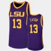 Maglia da basket personalizzata LSU Tigers 0 Naz Reid 1 Ja'Vonte Smart 4 Skylar Mays 3 Tremont Waters 10 Noah Thomas 15 Aundre Hyatt Efton Reid 44 Adam Miller 24 Shareef O'Neall