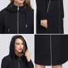 MIEGOFCE 2020 New Spring Windproof Designer Women Trench Warm Cotton Coat Spring Windbreaker with Resistant Collar with Stylish LJ200825