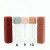 Speicherflaschen Gläser Lipgloss Zauberstab Röhrchen 5ml Gummifarbe Mattstextur leere Behälter für Lipgloss A579238987