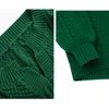 100% Cashmere Women Sweater Female Winter Fashion Woman Autumn WinterJumpers Woolen Emerald Vintage ladies sweater Tops 201225