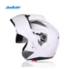 2020 Fashion Jiekai 105 Öppna ansikte Motorcykelhjälmar Undrape Face Motorcykelhjälm Double Lens Casque Off Road Helmet Made of ABS 6925158