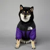 American Tide Marque Chien Visage Vent Et Pluie Preuve Chien Hiver Chaud Imperméable Chien Pet Coton Veste Rembourrée