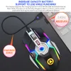 A5 Myszy Akumulator Wireless Gaming Mysz 2.4 GHz 1600DPI Silent Wireless Mouses 7 Keys USB Optical Game Backlight for Laptop Desktop PC