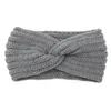 Fasce lavorate a maglia da donna Fasce invernali intrecciate Scalda orecchie Copricapo all'uncinetto Fasce per capelli per le donne moda volontà e sabbia nuova