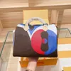 Pillow Shoulder Bag Women Handbags Purse Fashion Letter Genuine Leather Hand Bags Detchable Long Strap Patchwork Color Zipper Wallet Lady