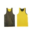 Men Sleeveless Game Uniform Basketball Jersey Team Uniforms Breathable Sports Jersey Polyester Red