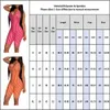 2020 sommer Frauen Sexy Overall Streetwear Ärmellose Dünne Bodycon Gestreiften Sport Fitness Overalls Overall Femme D30 T200704