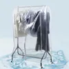 Transparent Square Full Cover for Floor-standing Drying Rack for Clothes Garment Coat Dust Moisture proof Protection KW001 201118