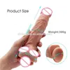 NXY Dildos Joypark Hot Seller 8 07inch Soft Skin Silicone Huge Red Head Dual Layer Realistic Dildo for Women and Lady 0105