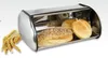 Roll Bread Box Stal nierdzewna pojemnik na żywność kuchenną kuchenną chleb chlebowy bin bin keeper pudełko na przekąskę 201016
