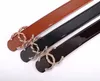 Ceinture créatrice de mode pour hommes élégantes ceinture décontractée mange des affaires C ceinture de boucle lisse et courroies de luxe Largeur 34 cm de haute qualité2425332