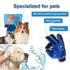 Rękawica do pielęgnacji zwierząt domowych Pies Kot Silikonowa szczotka Grzebień Rzucanie włosów Usuń rękawice do usuwania podszerstka Pet Dog Cat Animal Bath Mitt Cleaning Tool CFYL0244